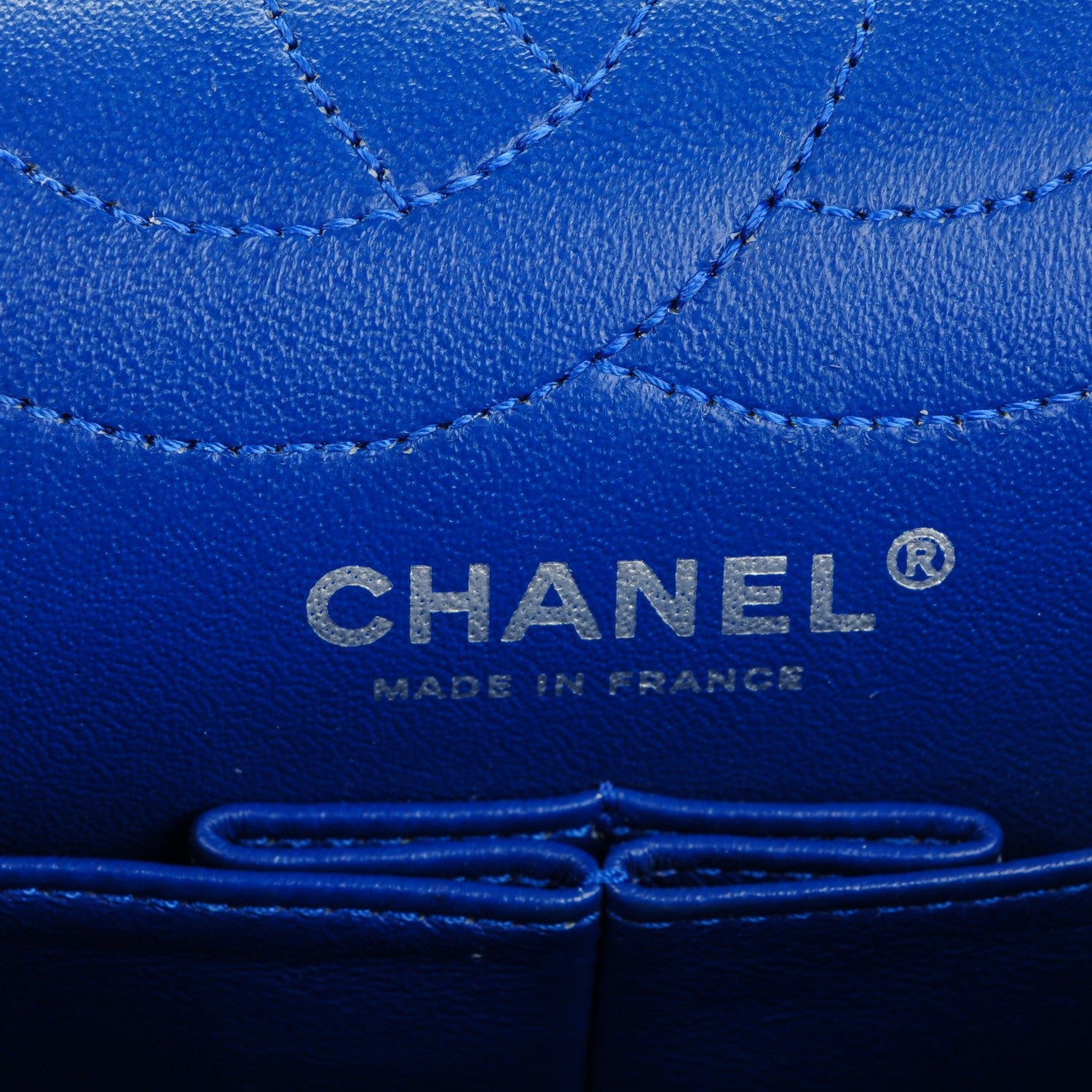 Chanel Jersey Quilted 2.55 Reissue 225 Blue 6 of 9