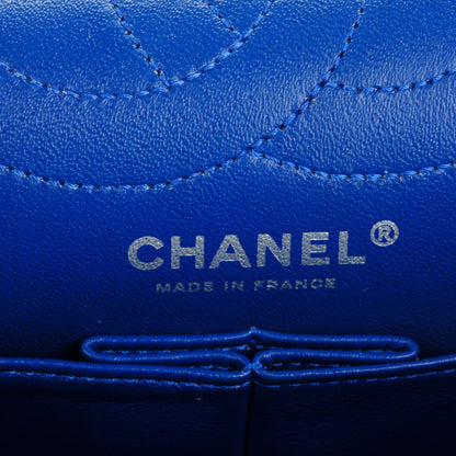 Chanel Jersey Quilted 2.55 Reissue 225 Blue 6 of 9