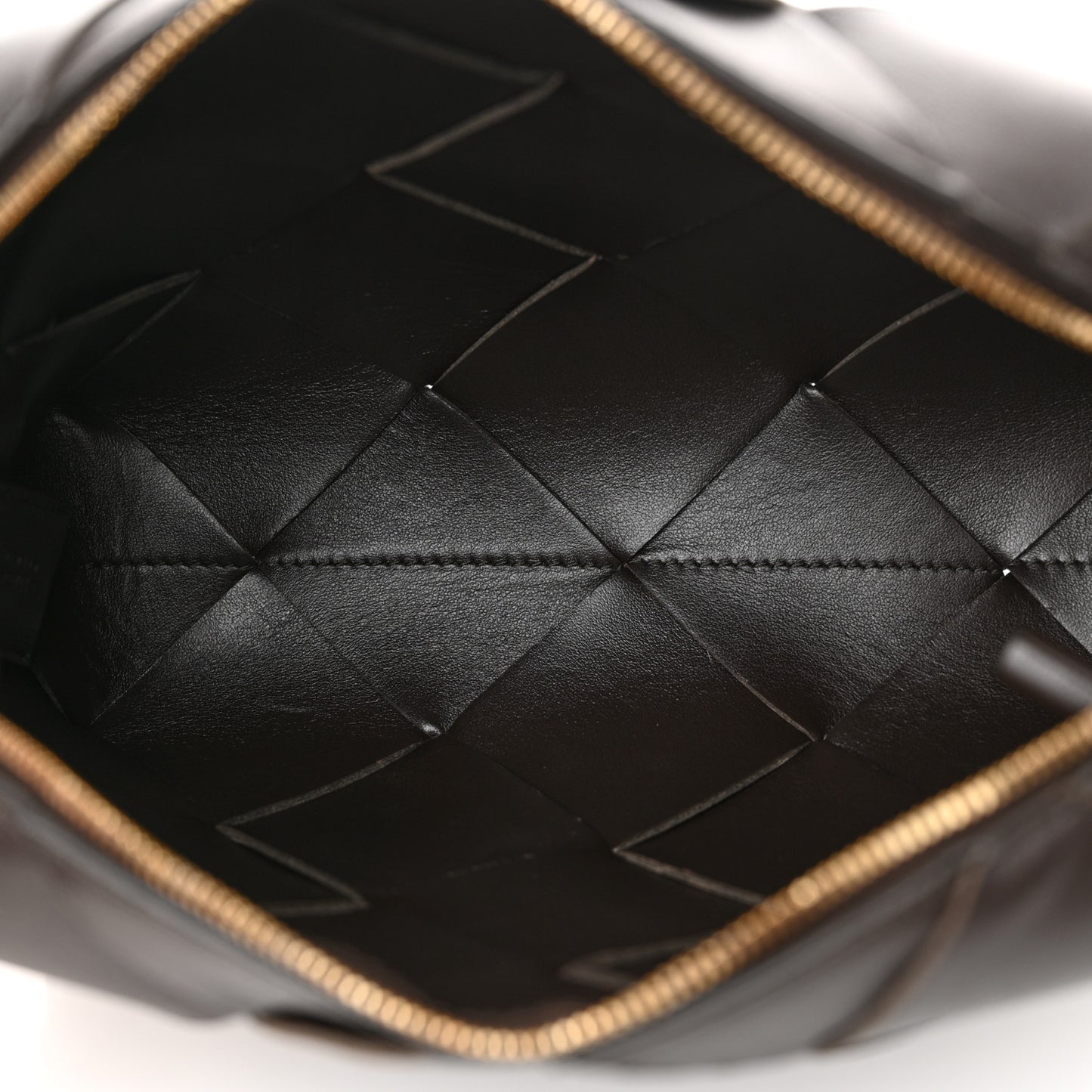Lambskin Maxi Intrecciato Small Cassette Camera Bag Fondant
