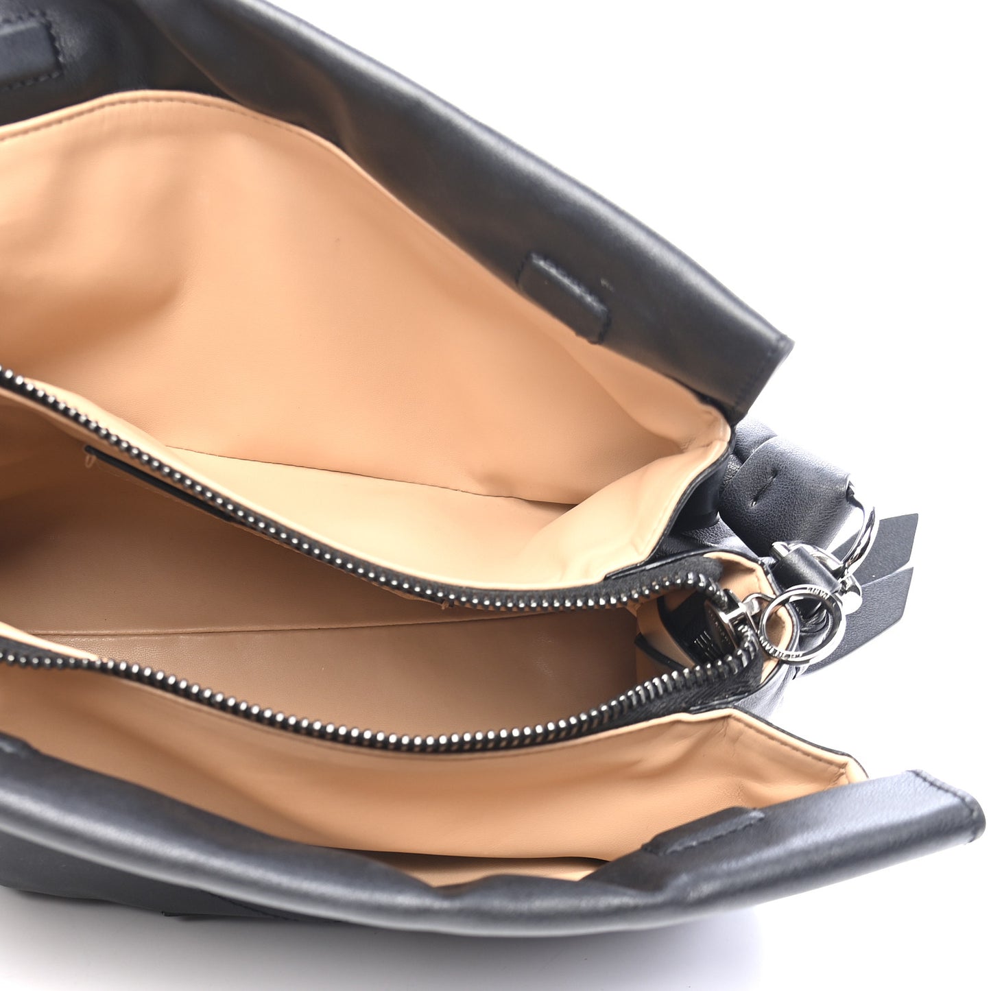 Calfskin Medium ID93 Satchel Black