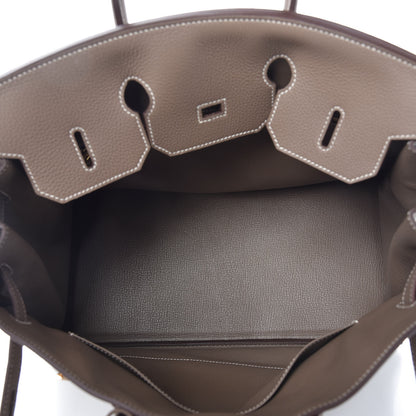 Hermes Togo Birkin 35 Etoupe 13 of 32