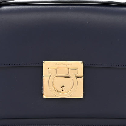 Salvatore Ferragamo Calfskin Aileen Navy 7 of 10