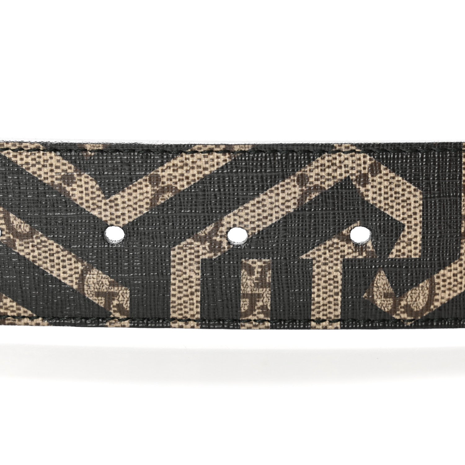 Gucci GG Supreme Monogram Caleido Interlocking G Belt 85 34 Black 4 of 5