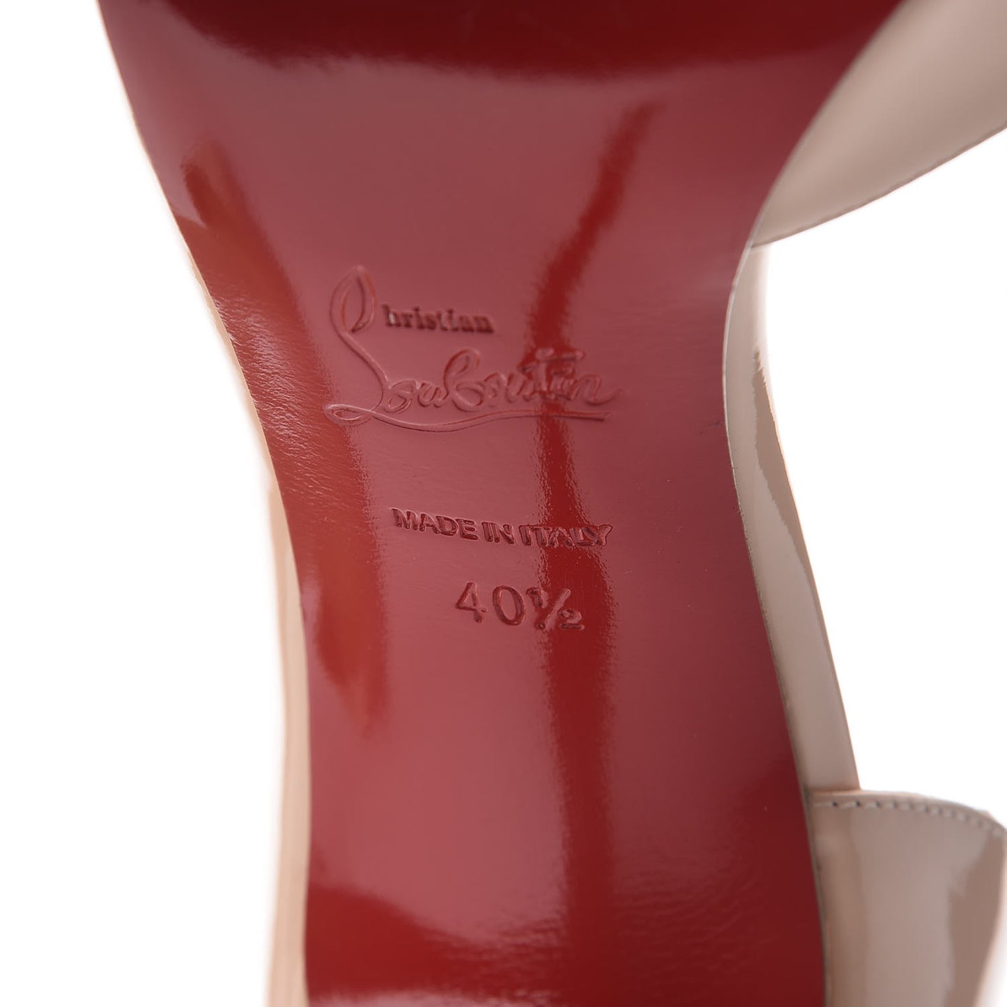 Patent Iriza 100 Pumps 40.5 Poudre
