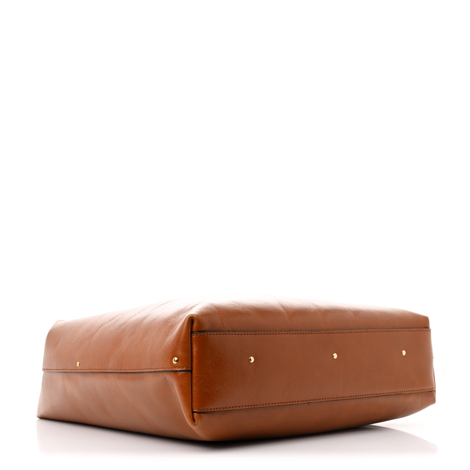 Chloe Shiny Calfskin Marcie Hobo Bag Clay Brown 4 of 11