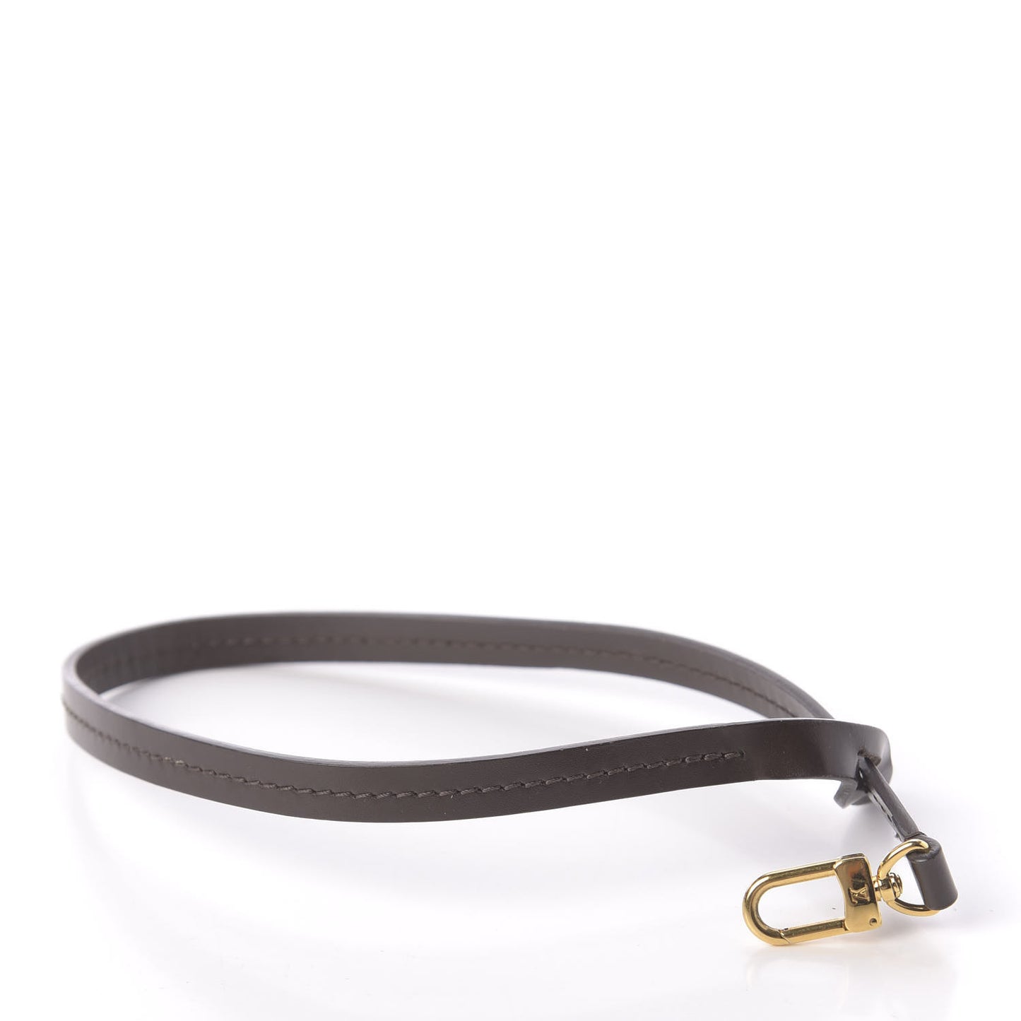 Calfskin Pochette Accessories Strap Brown