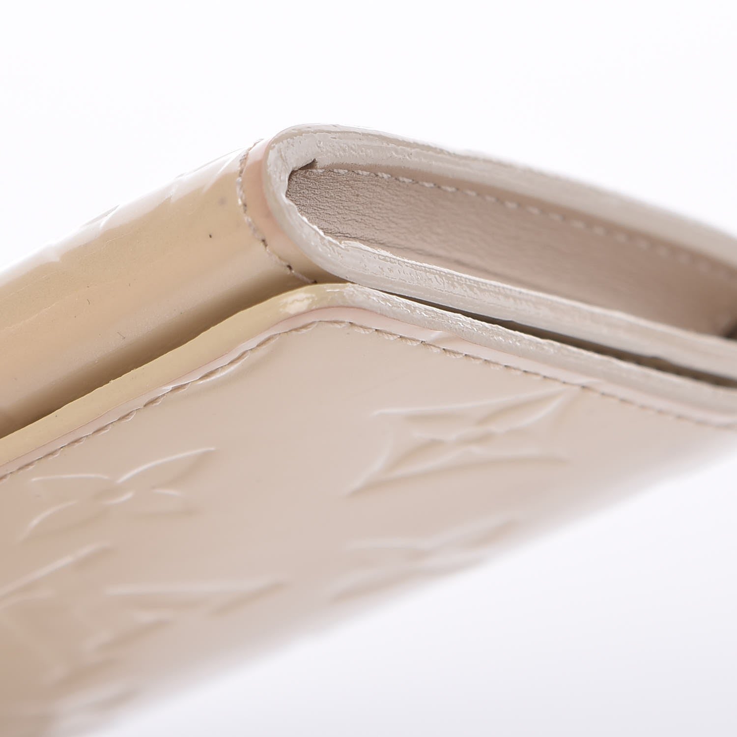 Louis Vuitton Vernis Business Card Holder Blanc Corail 12 of 17