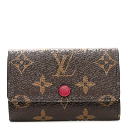 Louis Vuitton Monogram 6 Key Multicles Holder Fuchsia 1 of 11