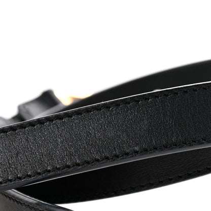 Gucci Calfskin Double G 20mm Belt 80 32 Black 6 of 8