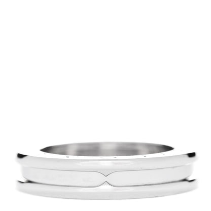 Bulgari 18K White Gold B.Zero1 One-Band Ring 51 5.75 1 of 5