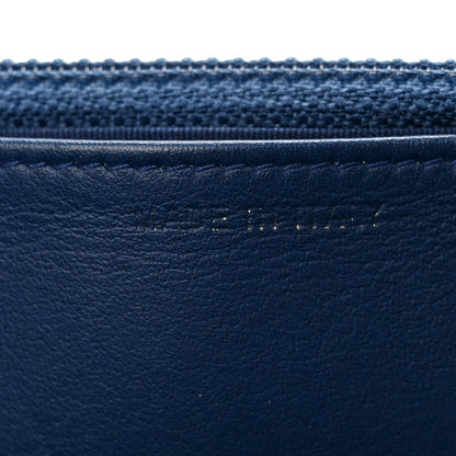 Chanel Caviar Quilted Boy Wallet On Chain WOC Dark Blue 7 of 15
