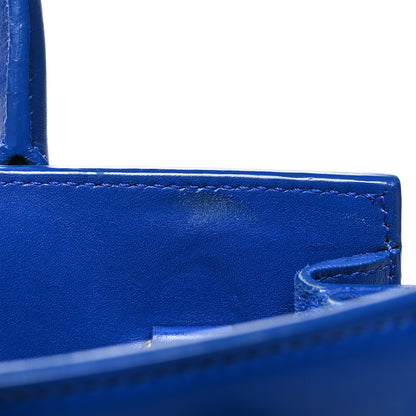 Saint Laurent Calfskin Nano Sac De Jour Royal Blue 11 of 11