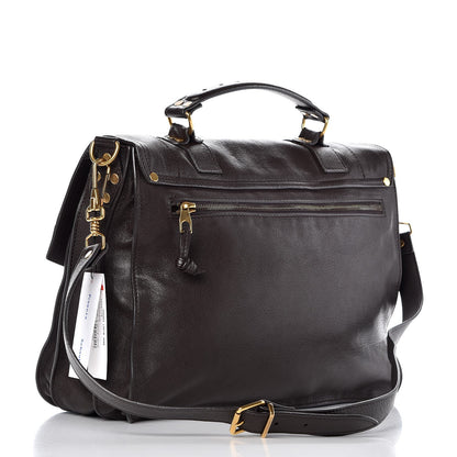 Proenza Schouler Lambskin Large PS1 Satchel Chocolate 3 of 6