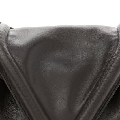 Bottega Veneta Lambskin Small Beak Triangle Flap Shoulder Bag Fondant 7 of 12