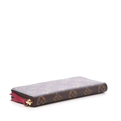 Louis Vuitton Monogram Clemence Wallet Fuchsia 4 of 7