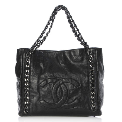 Chanel Glazed Caviar Modern Chain Tote Black 1 of 7