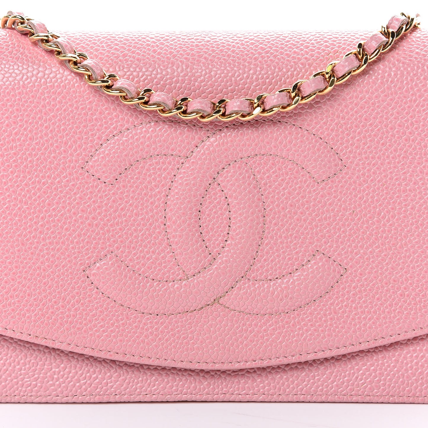 Caviar Timeless CC Wallet On Chain WOC Pink