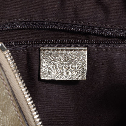 Gucci Monogram D Gold Large Hobo 6 of 9