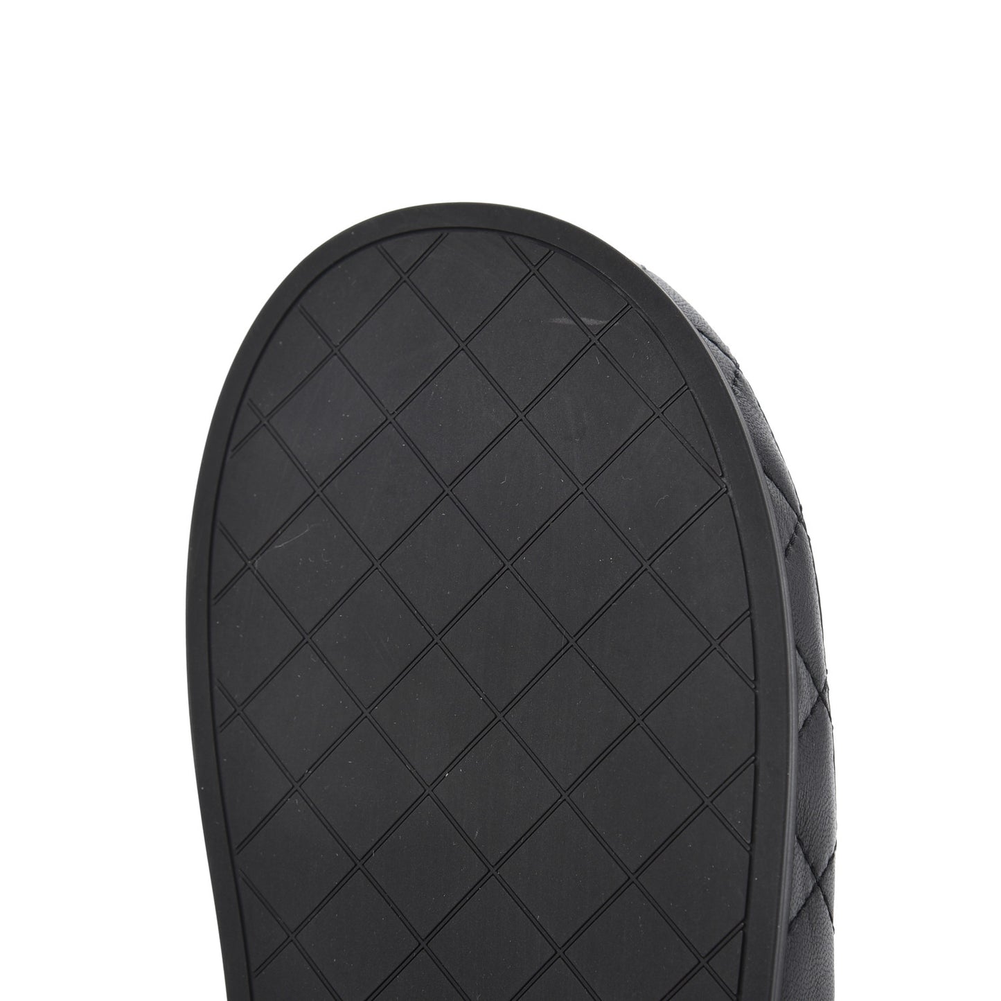 Lambskin Quilted CC Mules Sandals 37 Black