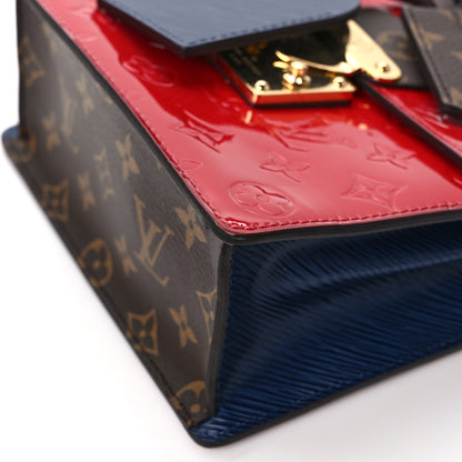 Louis Vuitton Vernis Epi Monogram Spring Street Scarlet 10 of 11