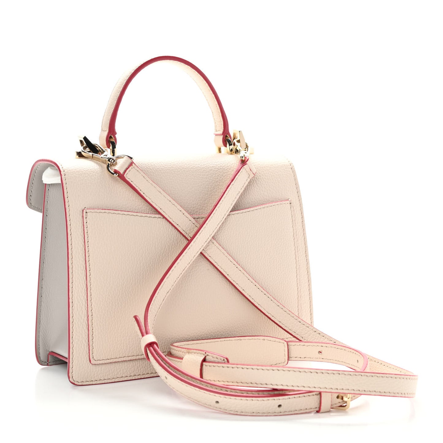 Visetos Small Patricia Satchel Beige