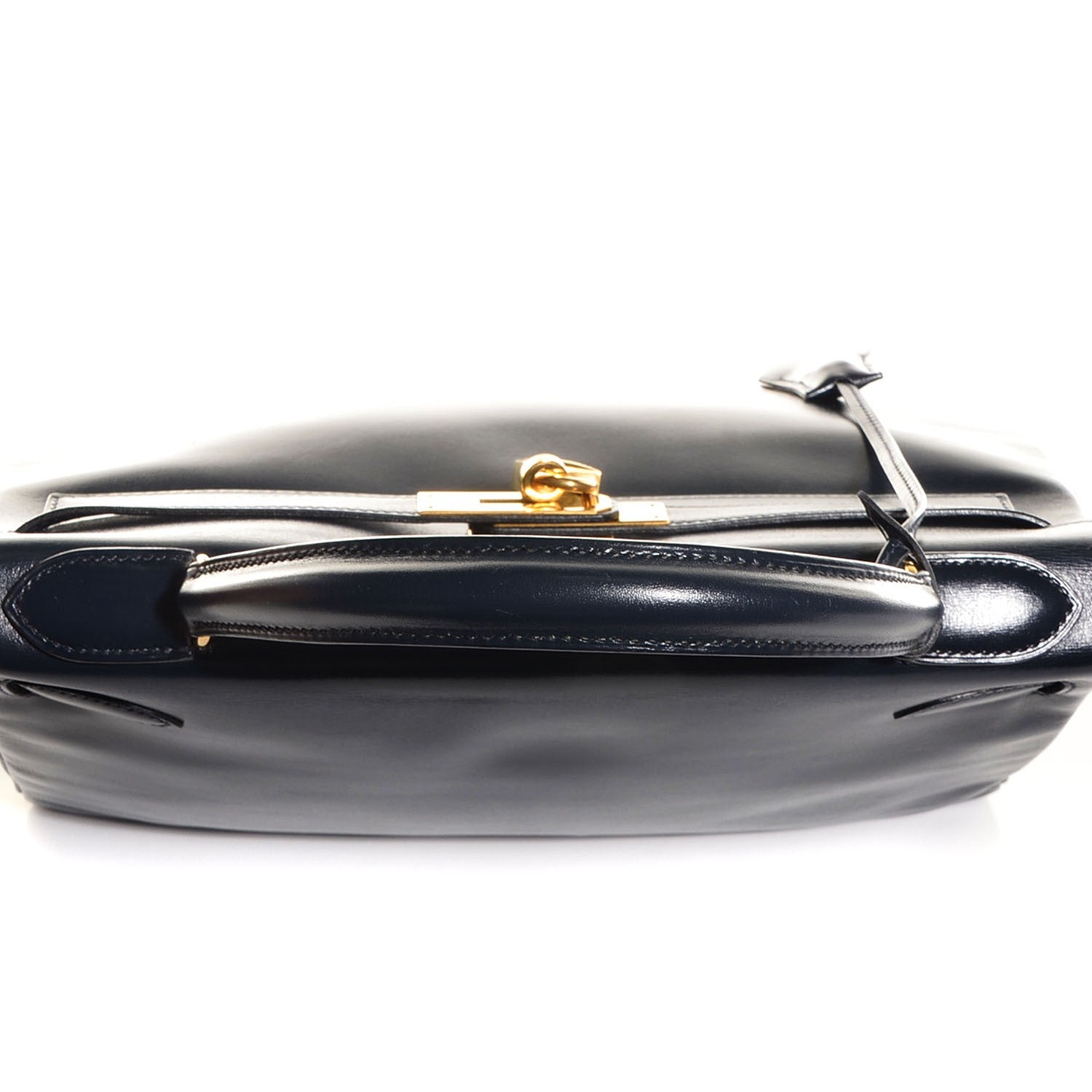 Hermes Box Kelly Retourne 32 Indigo 19 of 22