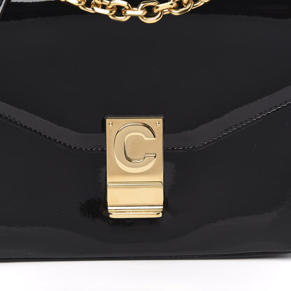 Celine Patent Calfskin Medium C Bag Black 10 of 10