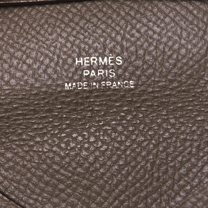 Hermes Epsom Bastia Coin Purse Etain 6 of 9