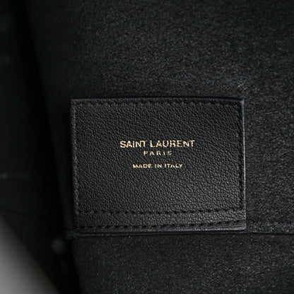 Saint Laurent Calfskin Large Shopping Tote Black 7 of 10