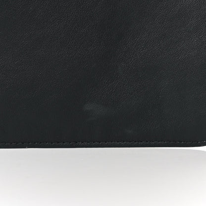 Fendi Vitello Grace Light Logo Fendi Pack Flat Shopping Tote Black 10 of 11