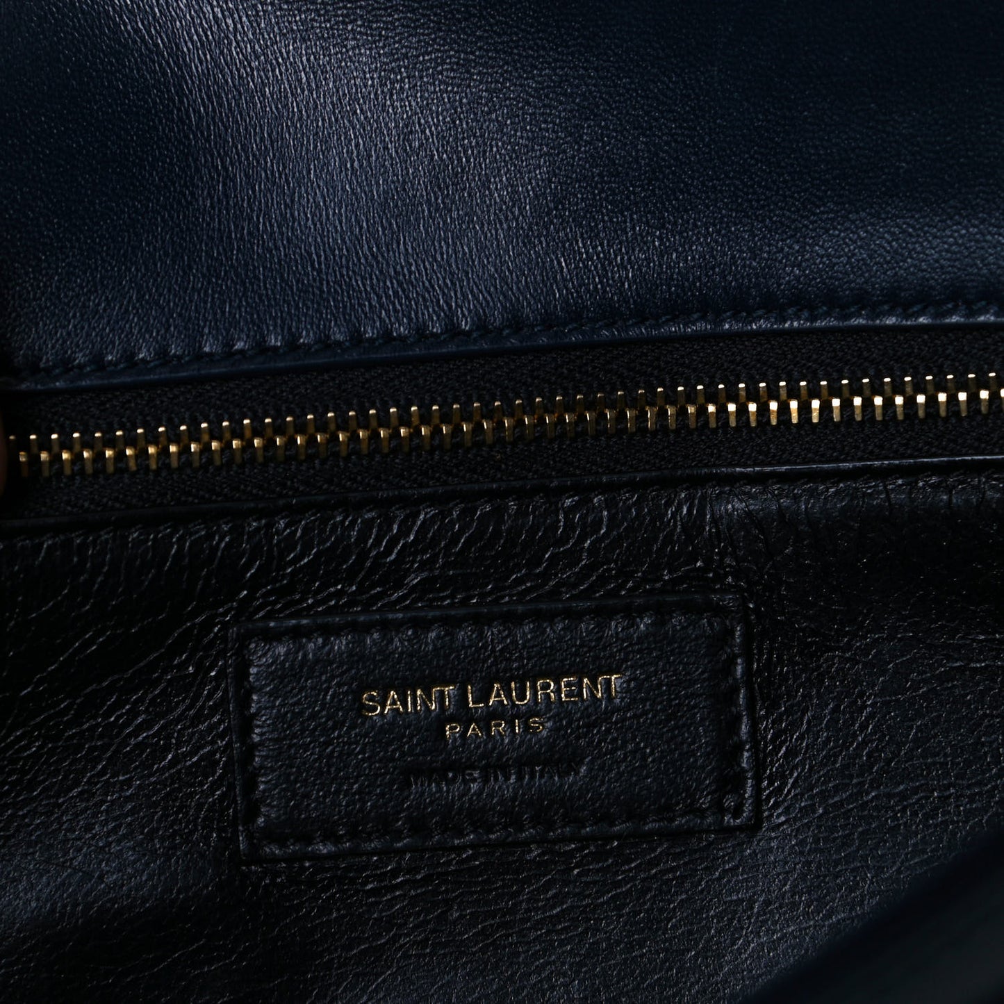 Denim Matelasse Amalia Chain Shoulder Bag Blue
