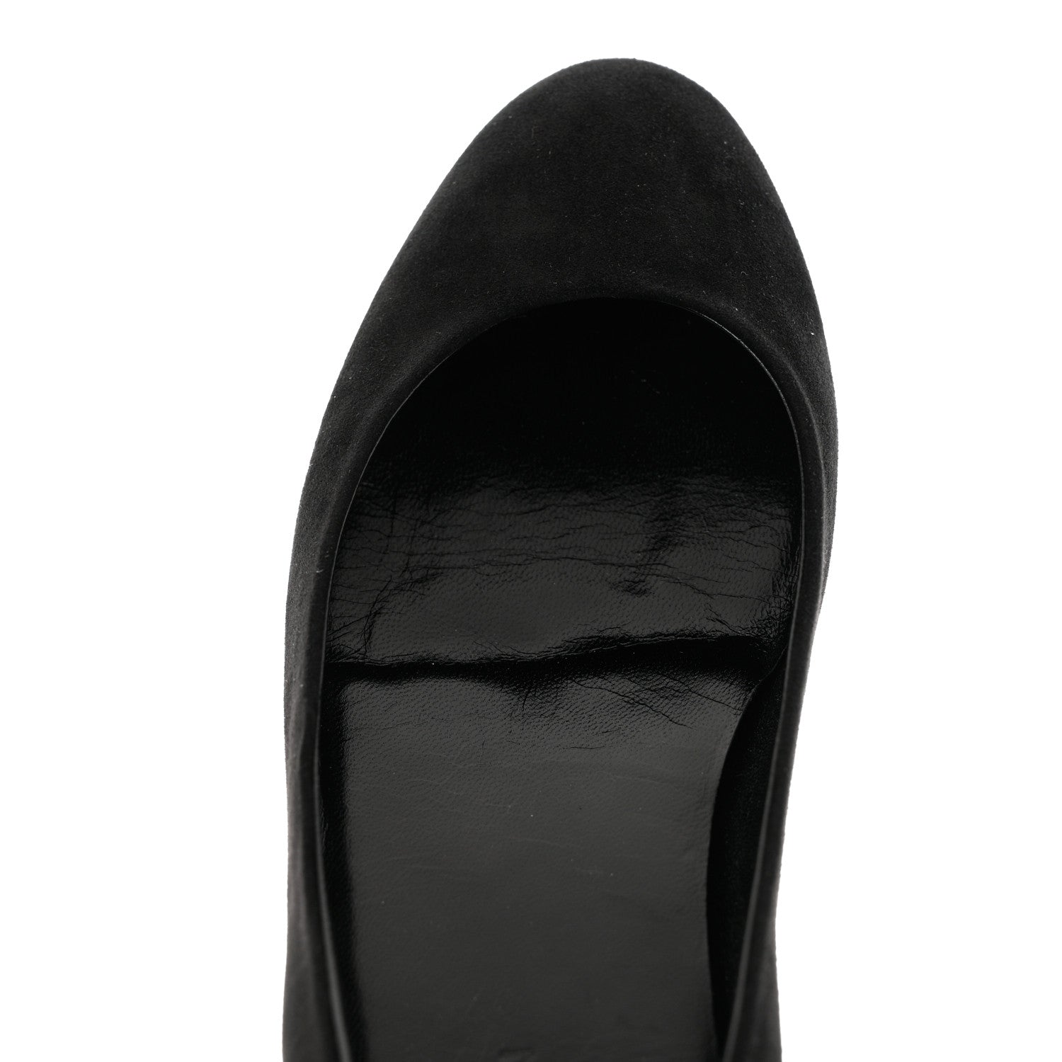 Louis Vuitton Suede Monogram Uniformes Ballet Flats 40 Black 9 of 10
