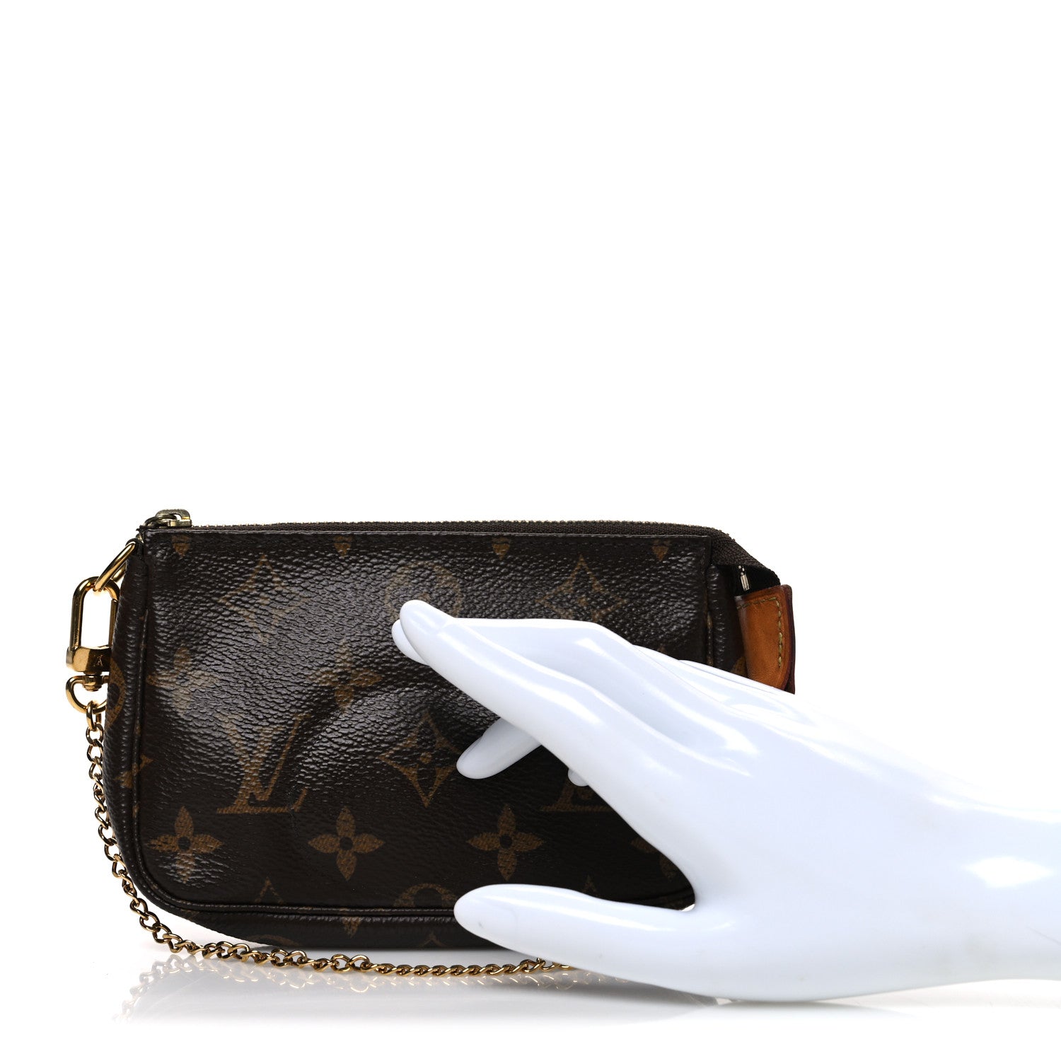 Louis Vuitton Monogram Mini Pochette Accessories 2 of 7
