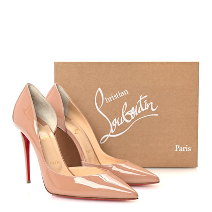 Christian Louboutin Nappa Iriza 100 Pumps 39.5 Nude 10 of 10