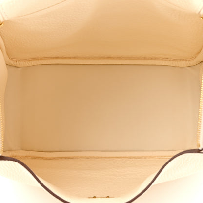 Hermes Taurillon Clemence Lindy 26 Nata 5 of 10