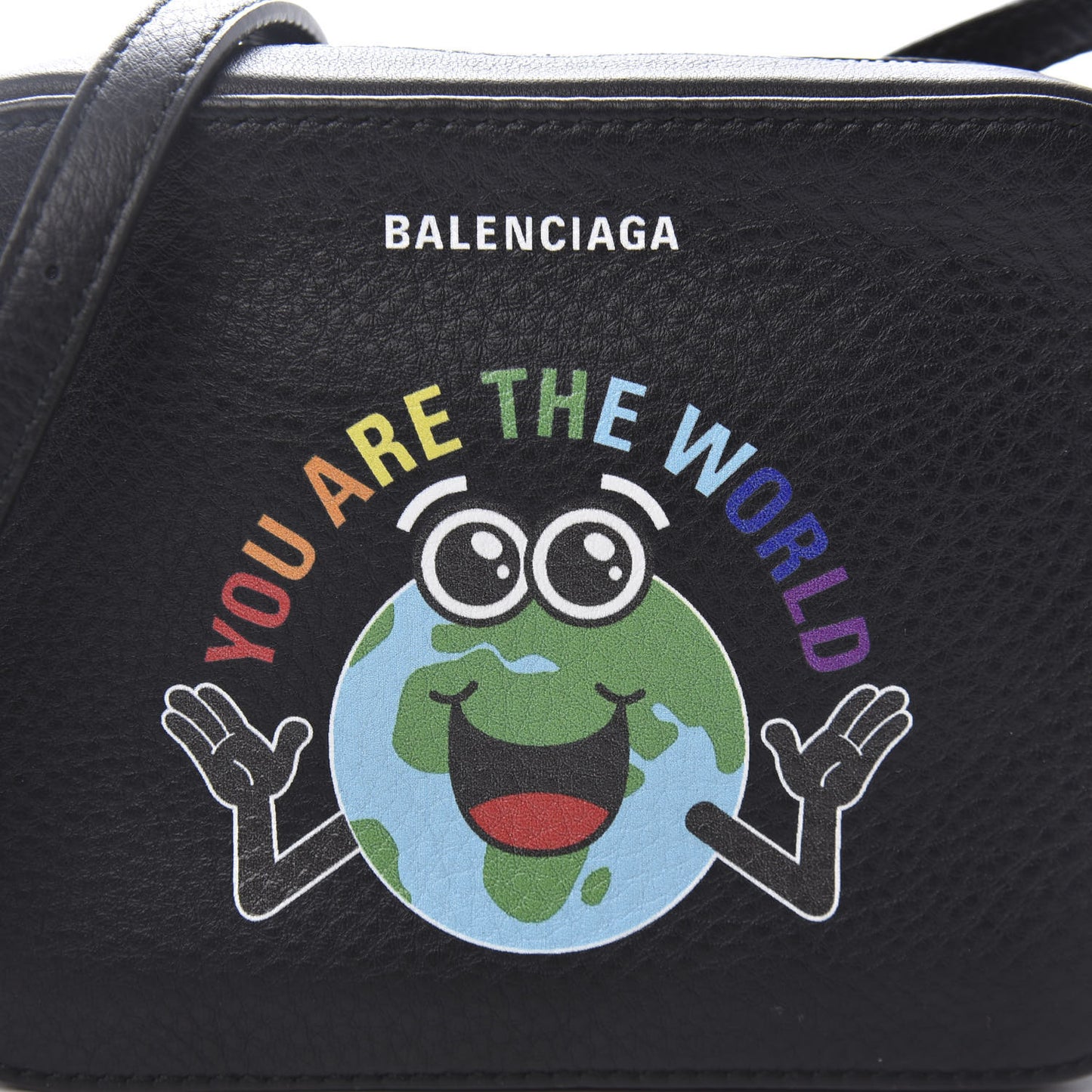 Calfskin You Are The World XS Everyday Camera Bag Black