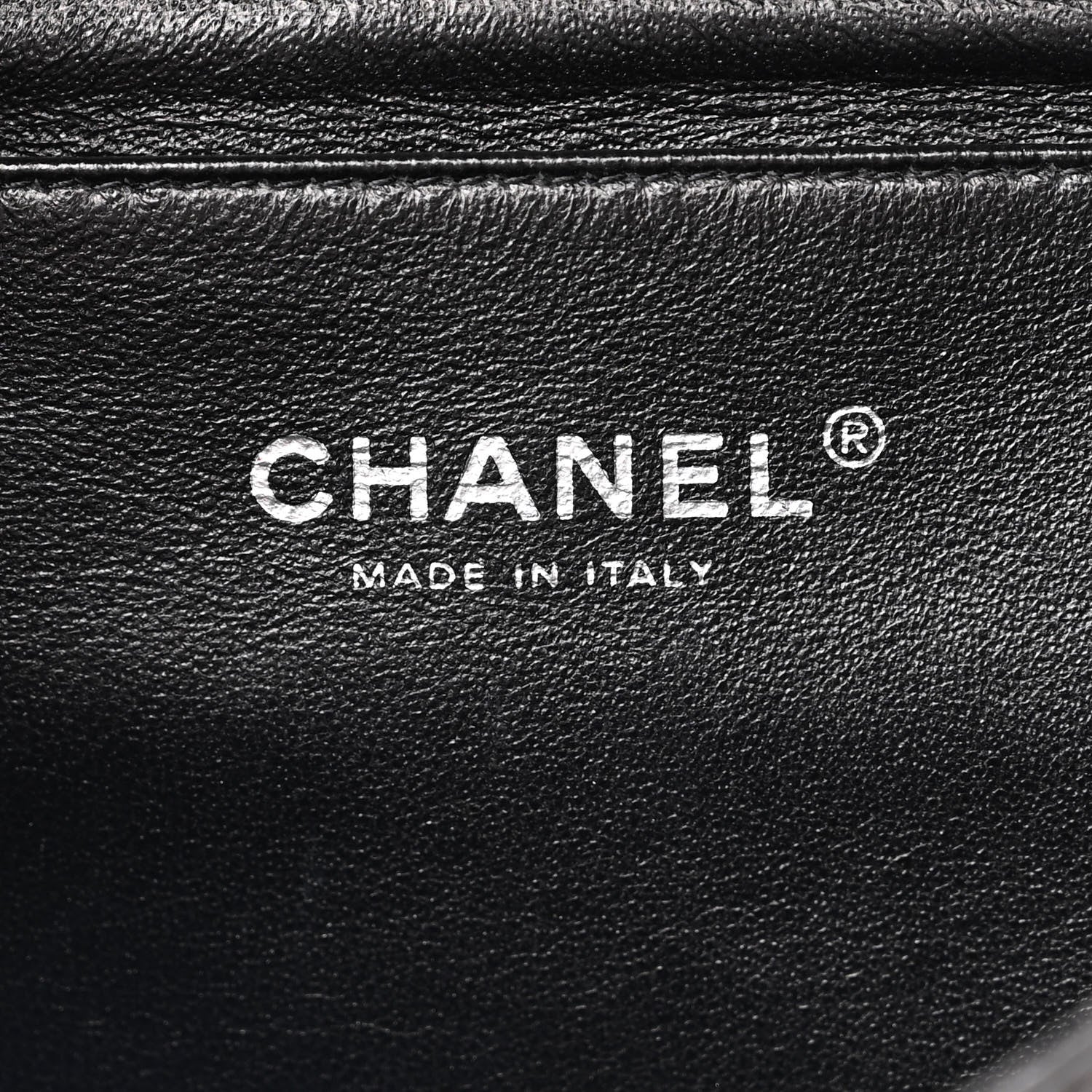 Chanel Lambskin Quilted Clutch With Chain Flap Black 5 of 10