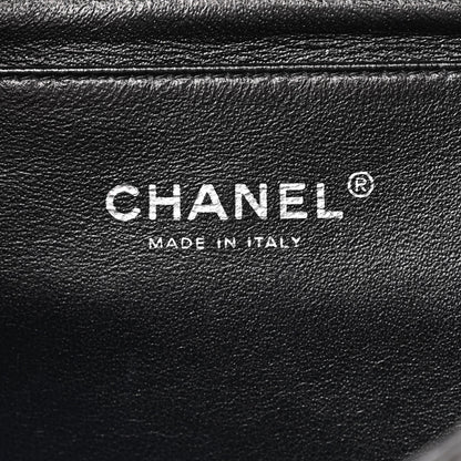 Chanel Lambskin Quilted Clutch With Chain Flap Black 5 of 10