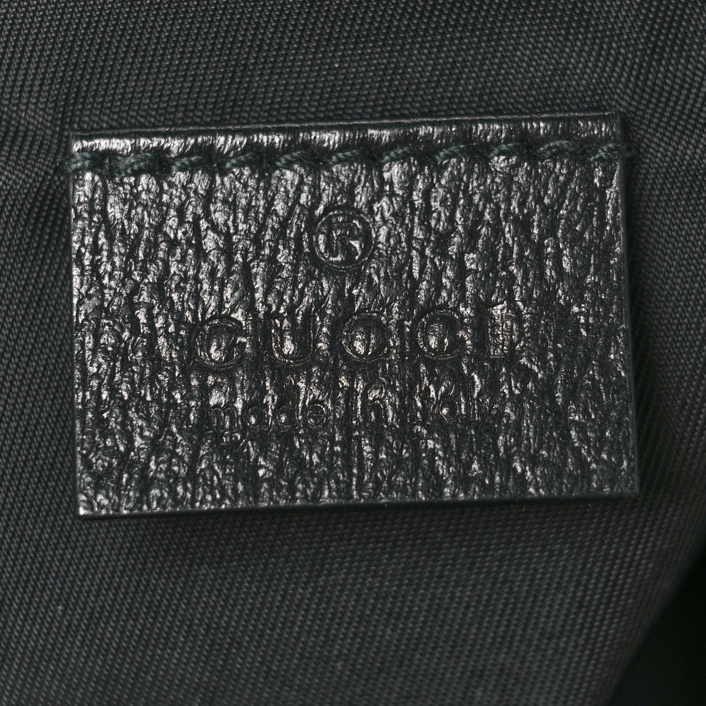Nylon Retro Patch Convertible Belt Bag Black