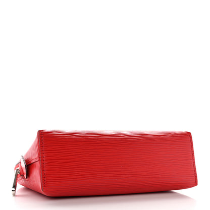 Louis Vuitton Epi Cosmetic Pouch Coquelicot 4 of 12
