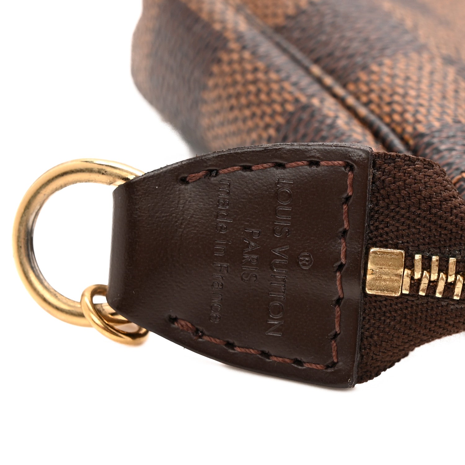 Louis Vuitton Damier Ebene Mini Pochette Accessories 6 of 7
