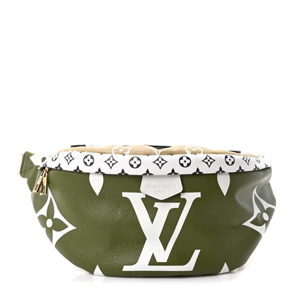 Louis Vuitton Monogram Giant Bumbag Kaki Beige 1 of 8