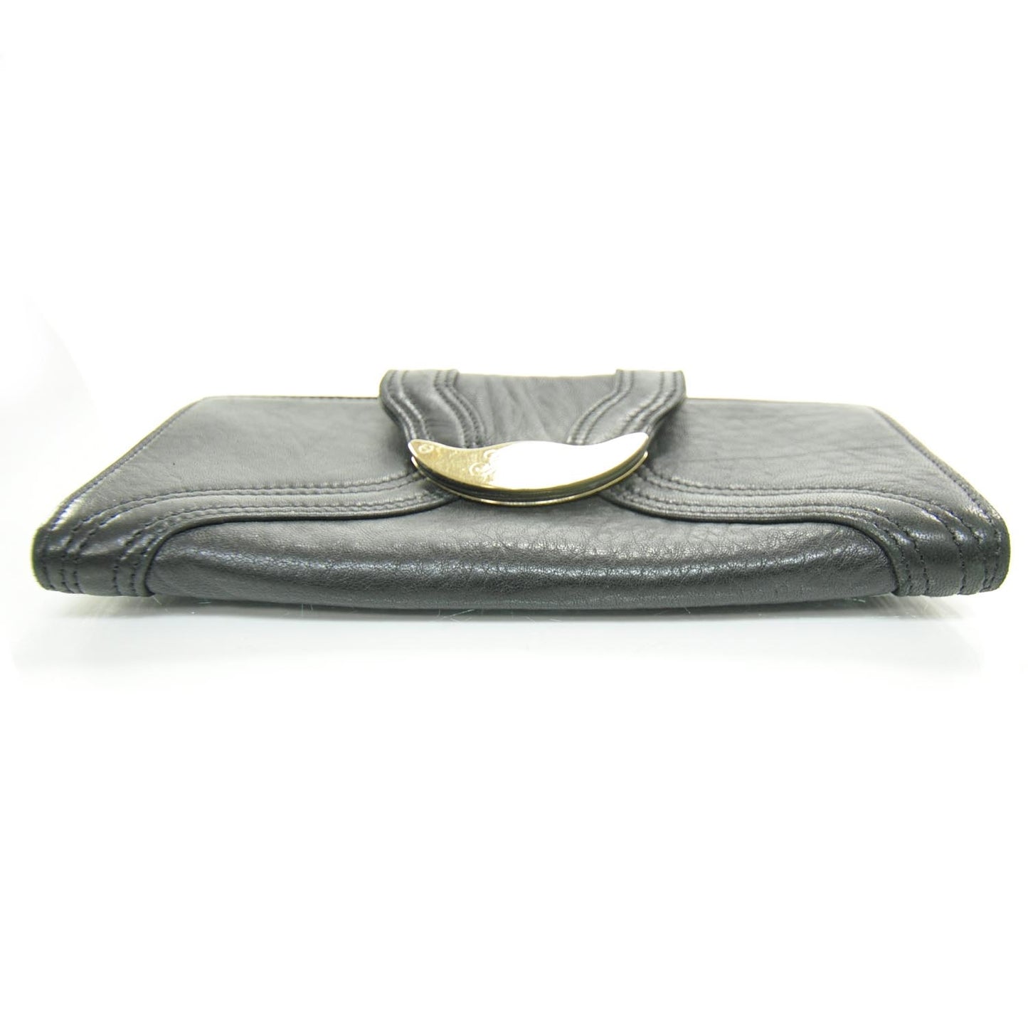 Nappa Nuvolata Spy Continental Wallet Black