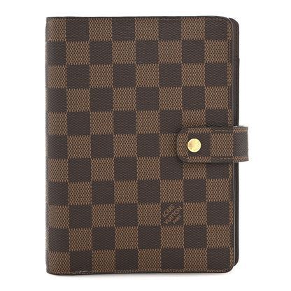 Louis Vuitton Damier Ebene Medium Ring Agenda Cover 1 of 4