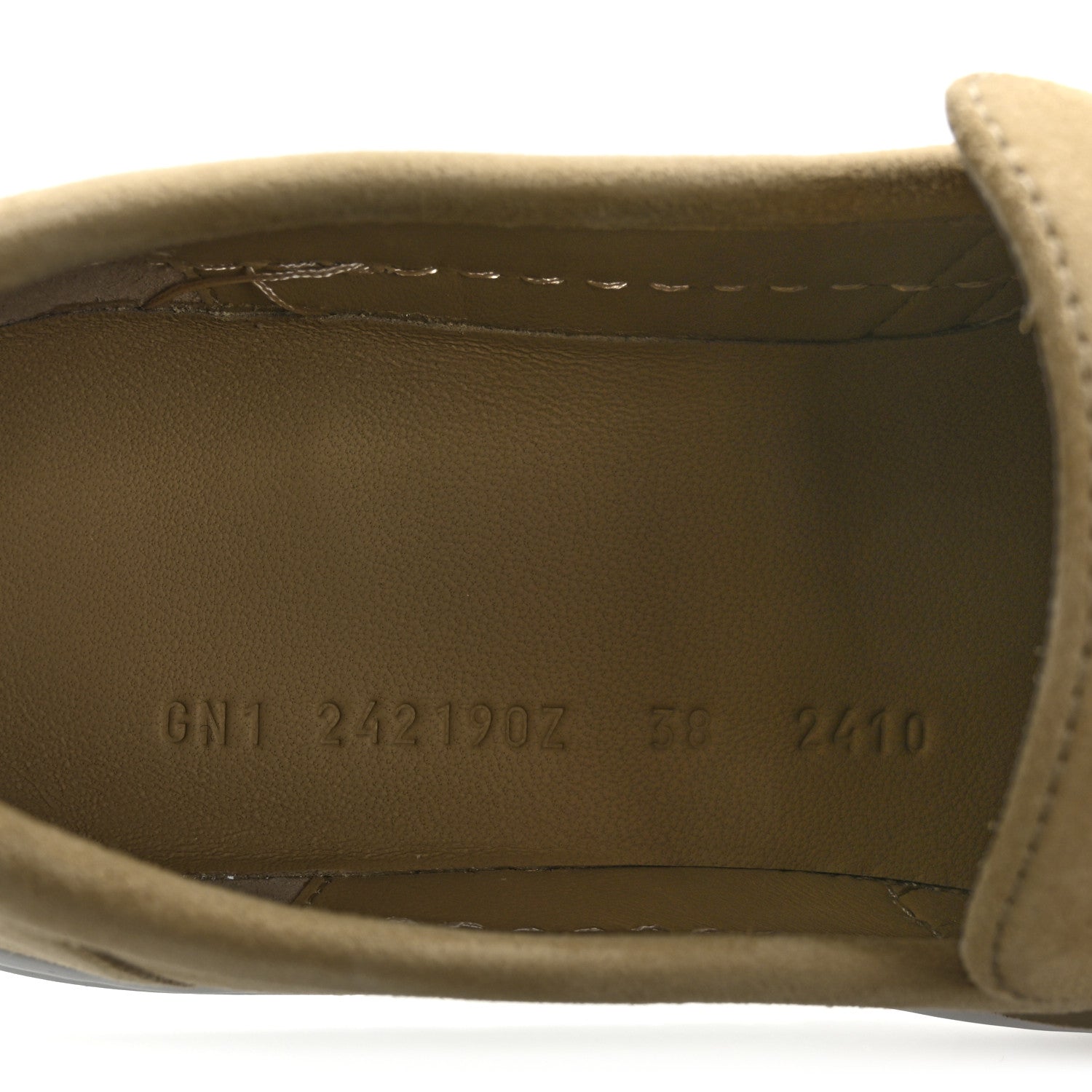 Hermes Suede Goatskin Game Slip On Sneakers 38 Beige Lin 10 of 11