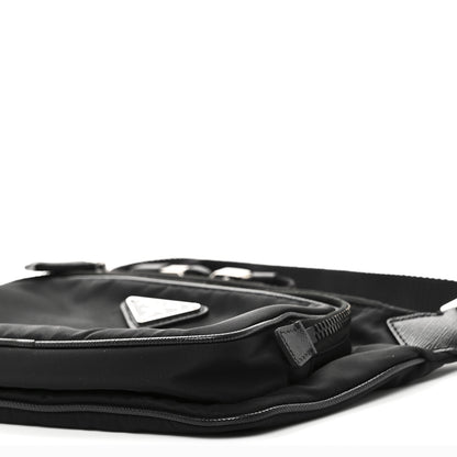 Prada Re-Nylon Saffiano Belt Bag Black 9 of 9
