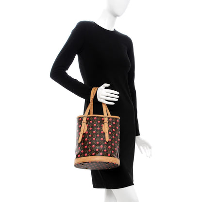 Louis Vuitton Monogram Cerises Bucket Bag 2 of 11