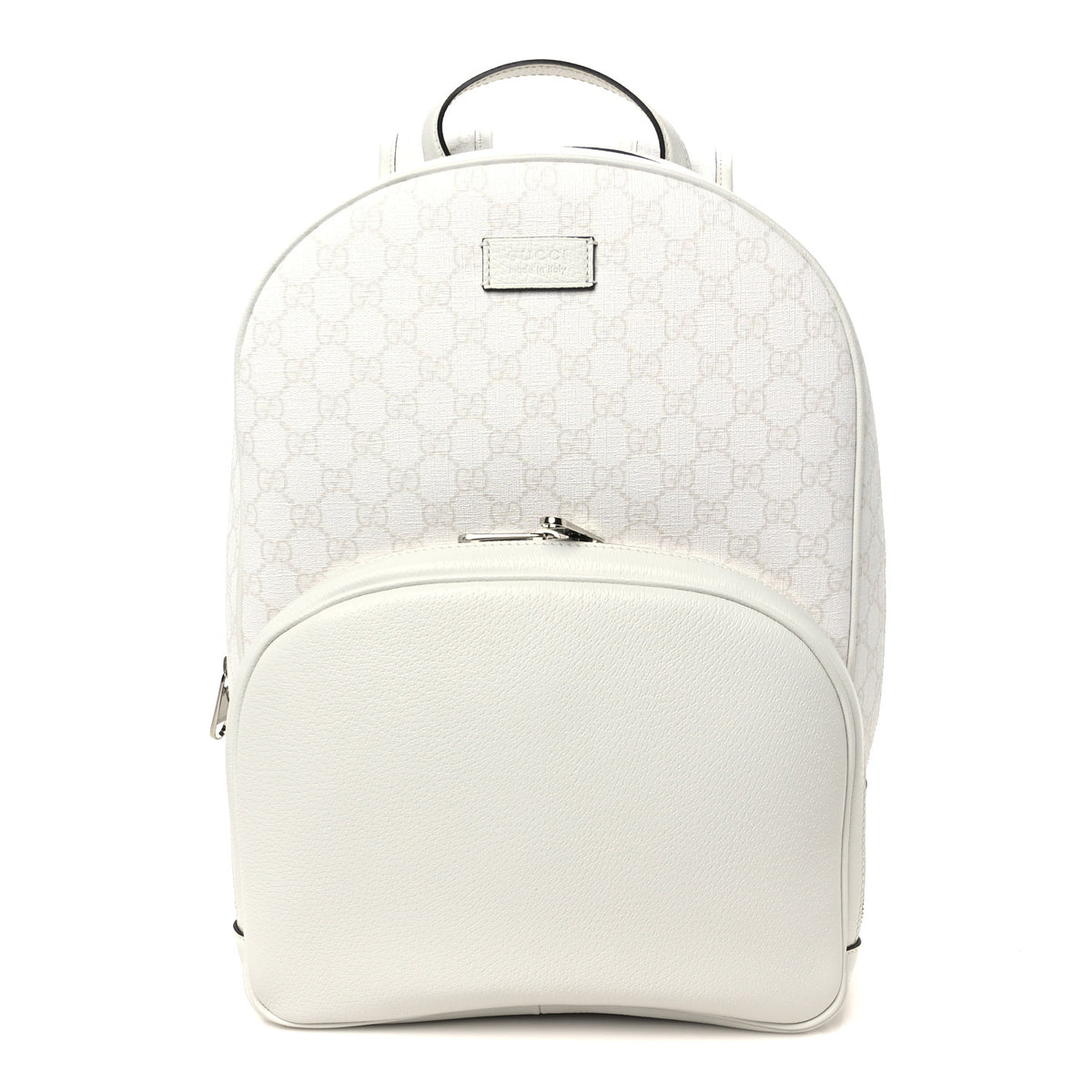 Caflskin GG Supreme Monogram Medium Backpack White