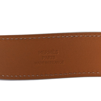 Hermes Swift Collier de Chien CDC 24 Tattoo Bracelet T2 White Soleil Bleu Saphir 5 of 6