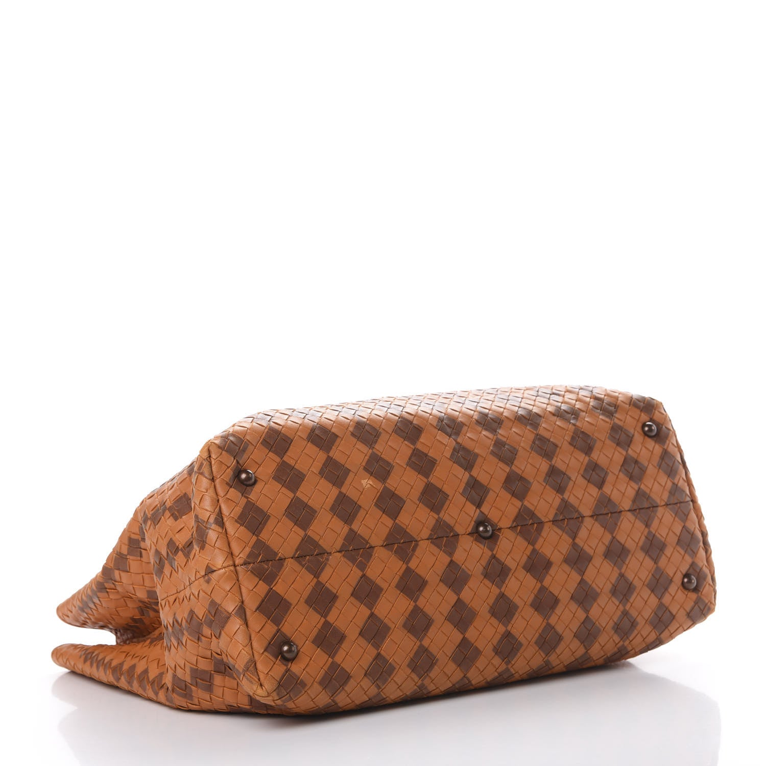 Bottega Veneta Nappa Intrecciato Large Tote Orange 3 of 18